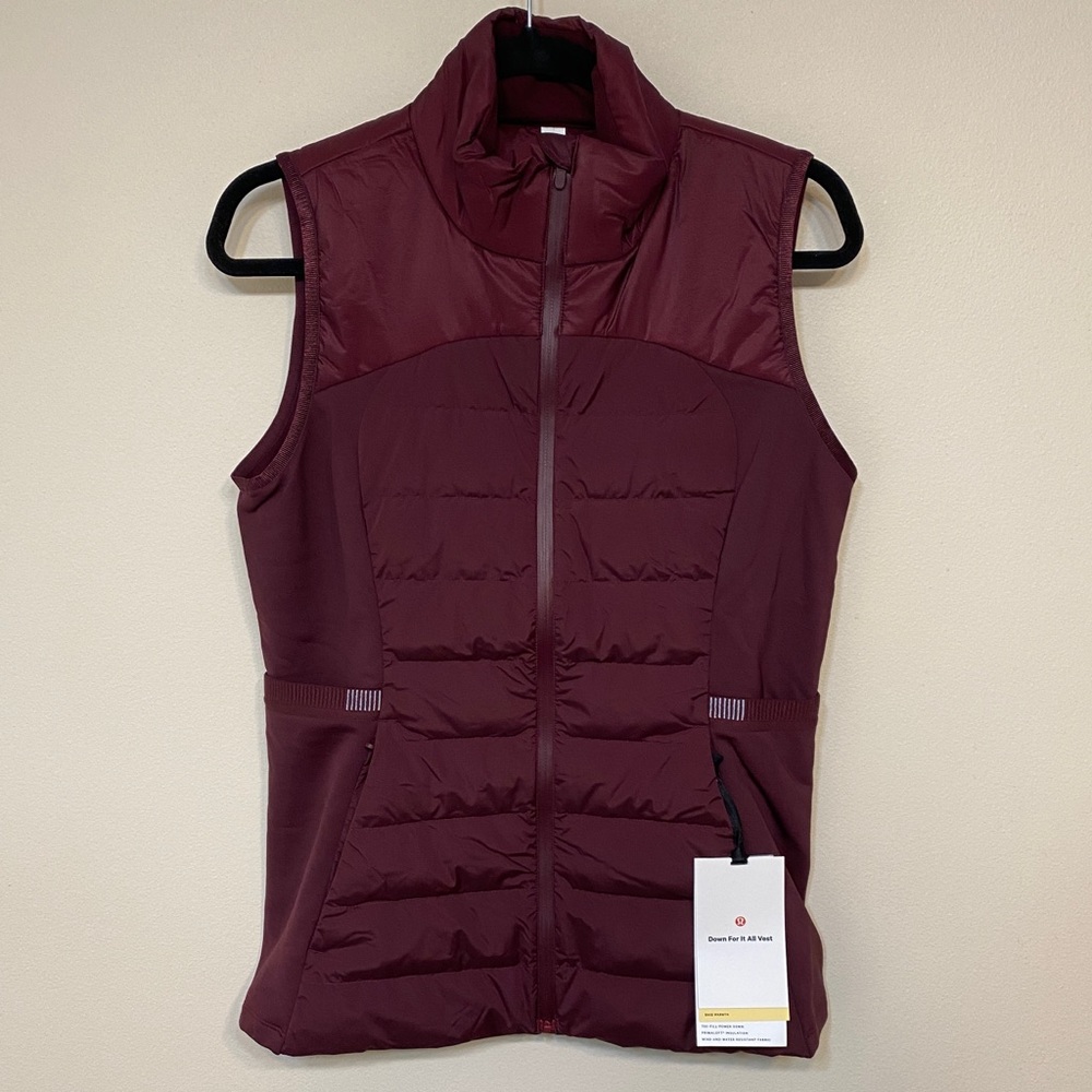 NWT Lululemon Down For It All running vest